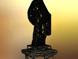 christ statue 3D Print Model
