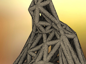 christ statue 3D 프린트 모델