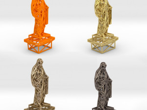 christ statue 3D 프린트 모델