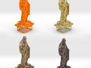 christ statue 3D Print Model