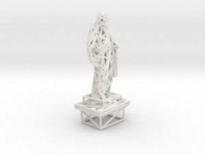 christ statue 3D 프린트 모델