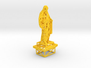 christ statue 3D 프린트 모델