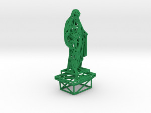 christ statue 3D 프린트 모델