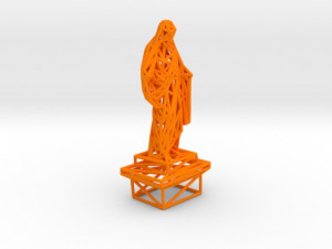christ statue 3D 프린트 모델