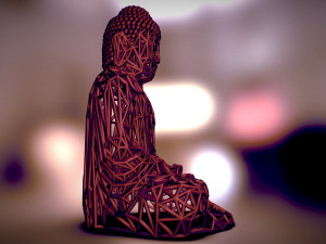 gautama buddha 3D Baskı Modeli