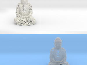 gautama buddha 3D Baskı Modeli