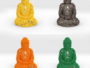 gautama buddha 3D Baskı Modeli