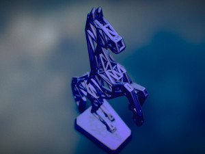 horse 3D 打印模型