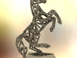 horse 3D 打印模型