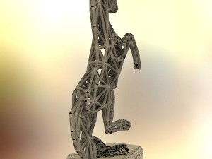 horse 3D 打印模型