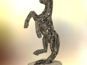horse 3D 打印模型