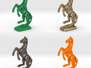 horse 3D 打印模型