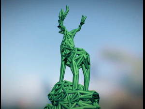 deeradult male 3D Print Model