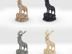 deeradult male 3D Print Model