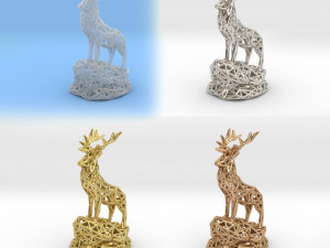deeradult male 3D Print Model