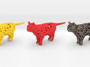 standing cat 3D Print Model