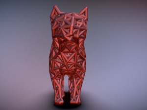 standing cat 3D Print Model