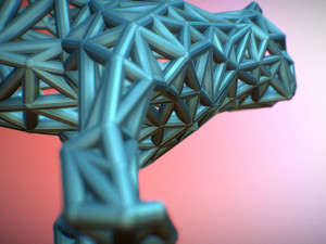 standing cat 3D Print Model