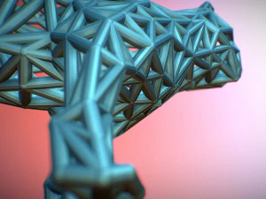 standing cat 3D Print Model
