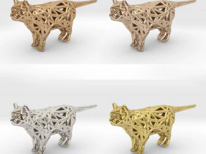 standing cat 3D Print Model