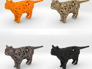 standing cat 3D Print Model
