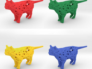 standing cat 3D Print Model