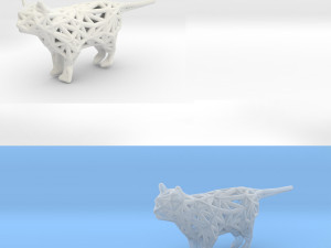 standing cat 3D Print Model