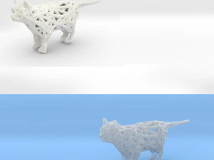 standing cat 3D Print Model