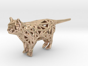 standing cat 3D Print Model