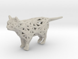 standing cat 3D Print Model