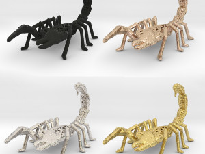 scorpion 3D Print Model