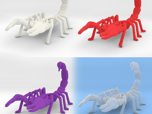 scorpion 3D Print Model