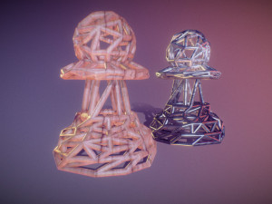 pawn 3D Print Model