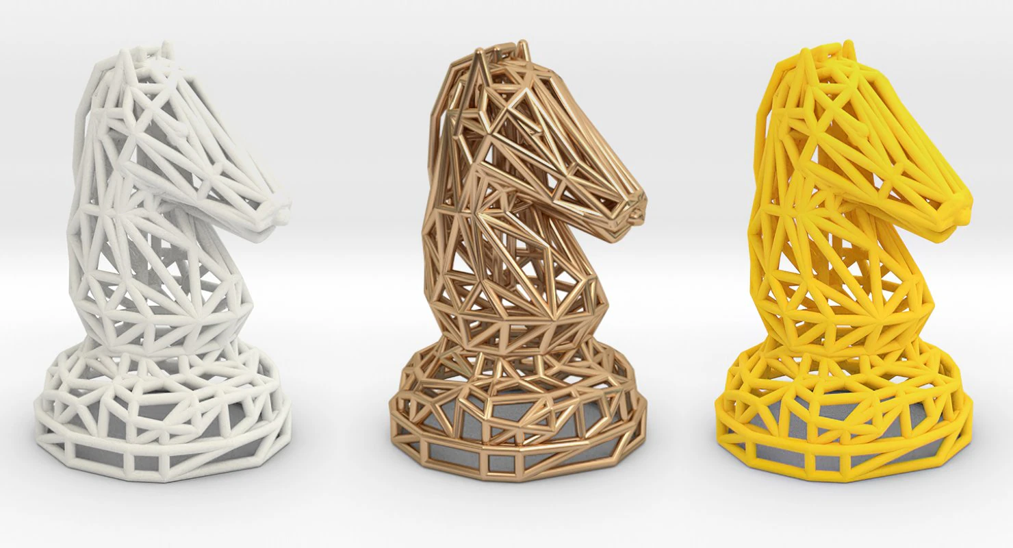 knight 3D Print Model .c4d .max .obj .3ds .fbx .stl .blend 