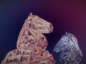 knight 3D Print Model