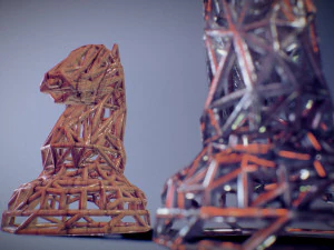 knight 3D Print Model