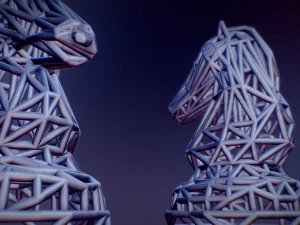 knight 3D Print Model