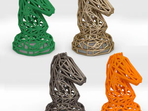 knight 3D Print Model
