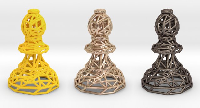 bishop 3D प्रिंट मॉडल .c4d .max .obj .3ds .fbx .stl .blend 