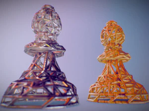 bispo Modelo de Impressão 3D