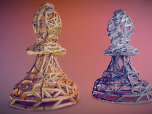 bispo Modelo de Impressão 3D