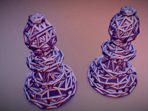 bispo Modelo de Impressão 3D