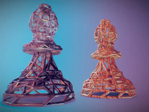 bispo Modelo de Impressão 3D