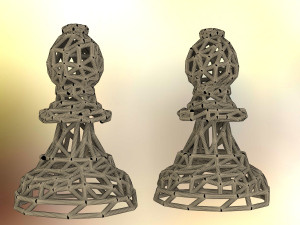 bishop 3D प्रिंट मॉडल