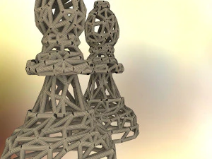 bispo Modelo de Impressão 3D