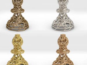 bispo Modelo de Impressão 3D