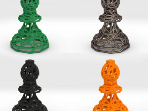 bispo Modelo de Impressão 3D