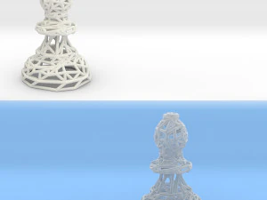 bispo Modelo de Impressão 3D