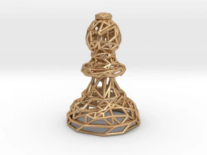 bispo Modelo de Impressão 3D