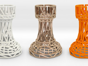 rook chess piece 3D Print Model
